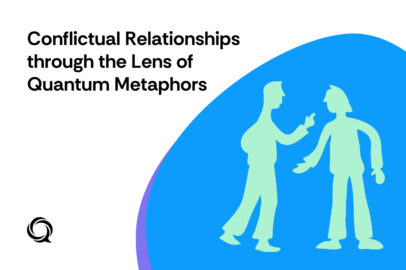 Conflictual Relationships through the Lens of Quantum Metaphors